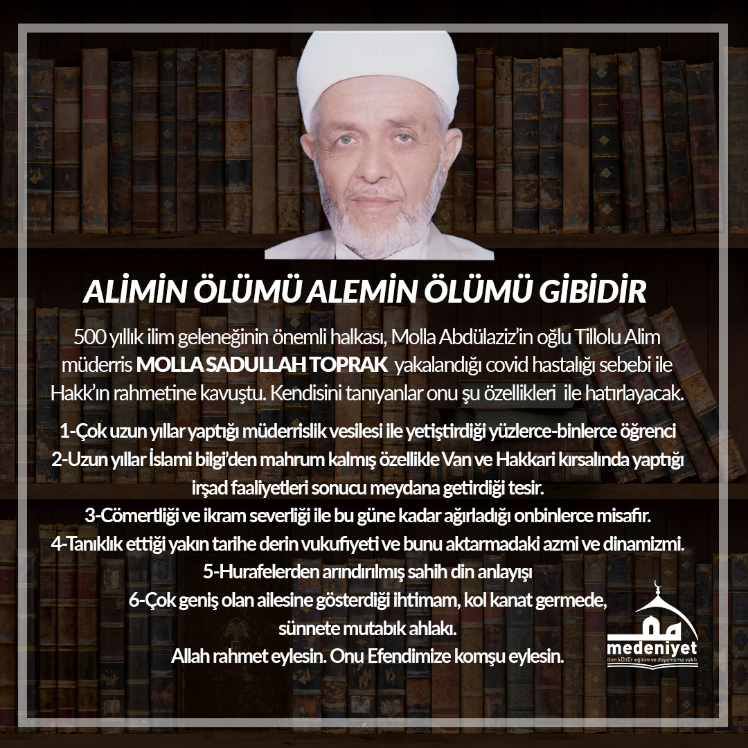 MOLLA SADULLAH TOPRAK