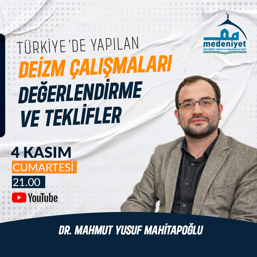 mahmut yusuf mahitapoğlu deizm 2