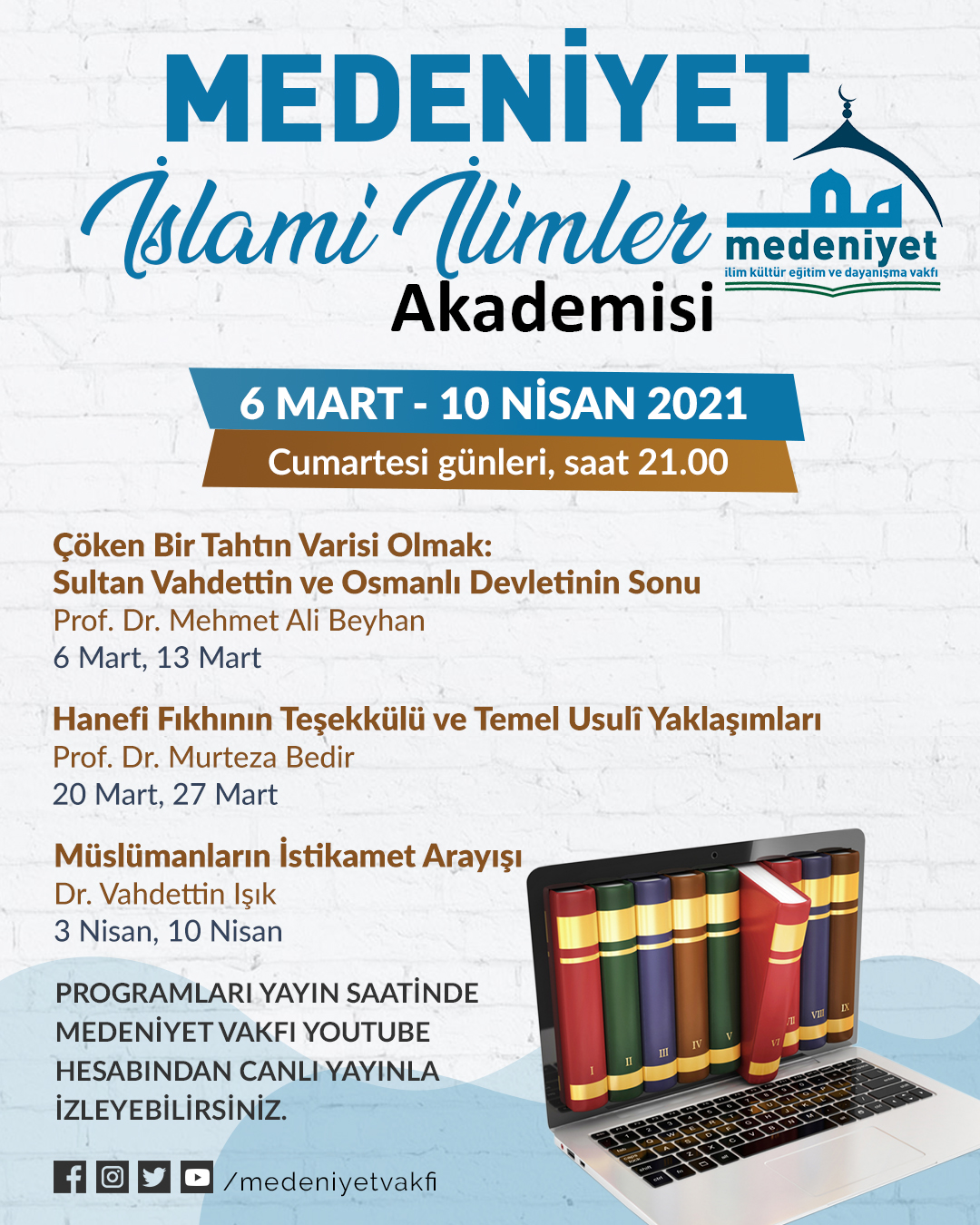 medeniyet islami ilimler akademisi 2021 2. dönem 1