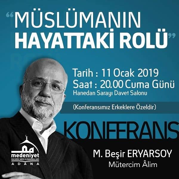 muslumanin hayattaki rolü