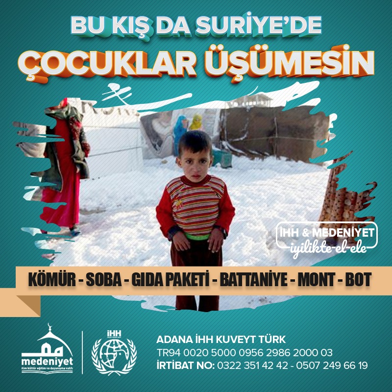 sur,ye yardım 2020 afiş 2