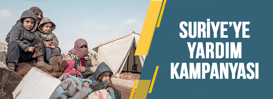 suriyeye yardim kampanyasi 2020 afiş
