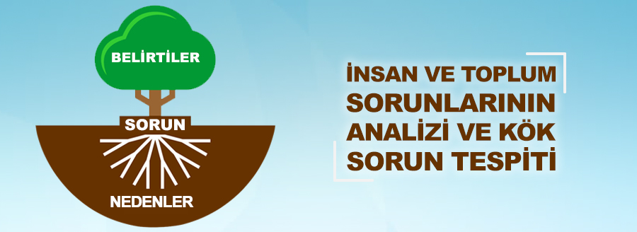İnsan ve Toplum Sorunlarının Analizi ve Kök Sorun Tespiti