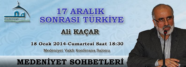 MEDENİYET SOHBETLERİ - 1