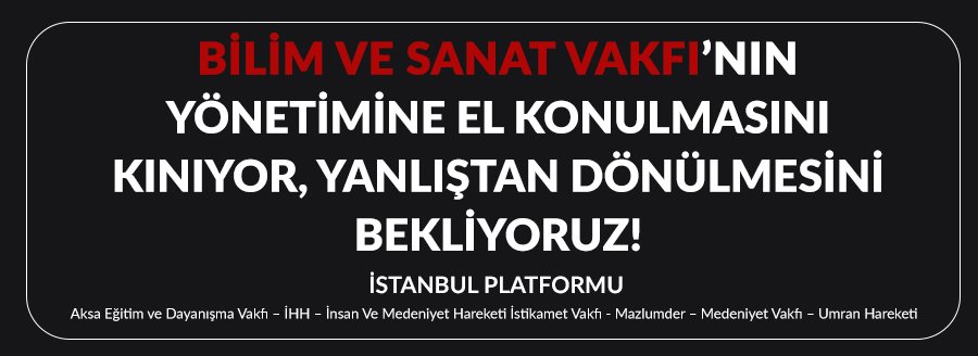 BİSAV'A KAYYUM ATANMASI HAKKINDA