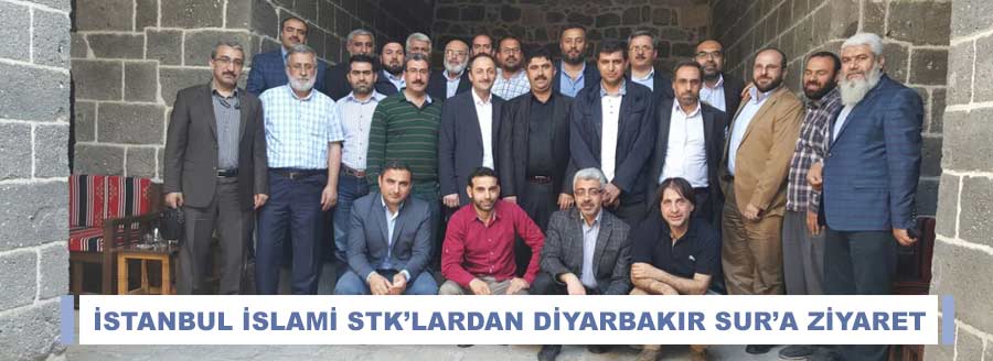 İSLAMİ STK'LARDAN SUR'A ZİYARET