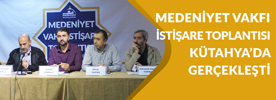 KÜTAHYA'DA İSTİŞARE TOPLANTISI