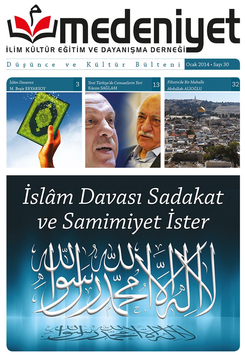 MEDENİYET BÜLTENİ 30. SAYISI ÇIKTI