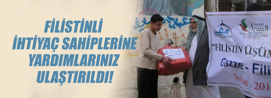"FİLİSTİN ÜŞÜMESİN!" KAMPANYASI