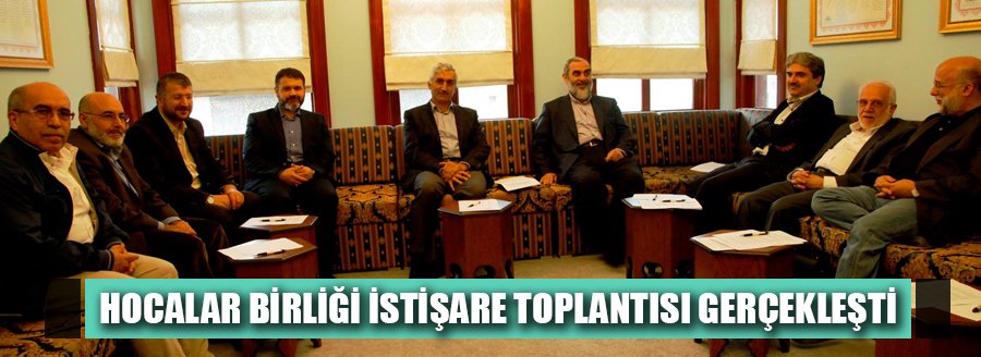 HOCALAR BİRLİĞİ İSTİŞARE TOPLANTISI