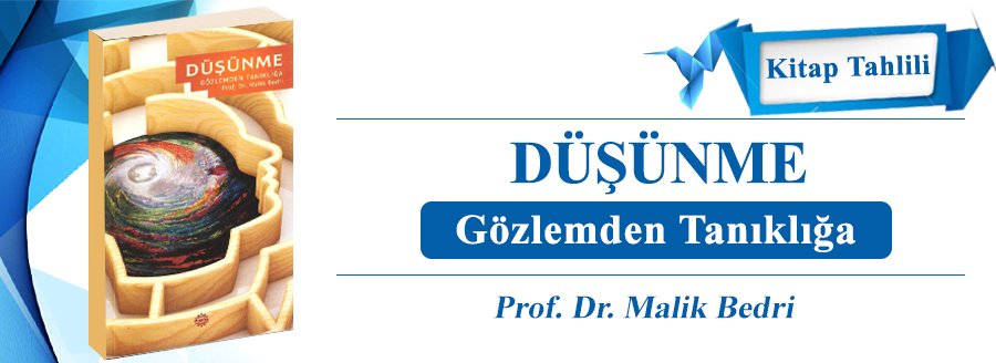 DÜŞÜNME - GÖZLEMDEN TANIKLIĞA